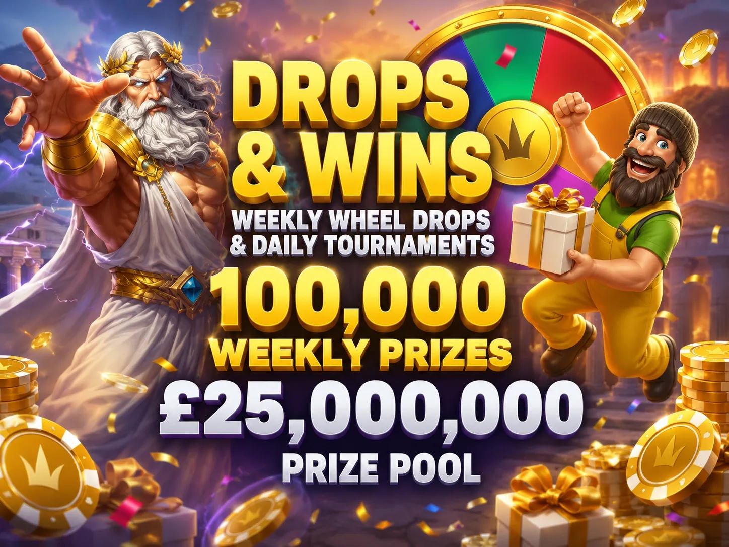 Drops and wins